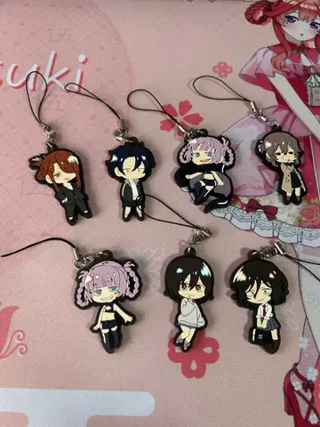 요괴인간 카메오 캡슐 러버 스트랩 7종 세트