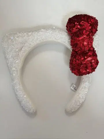 헬로키티 스팽글 머리띠