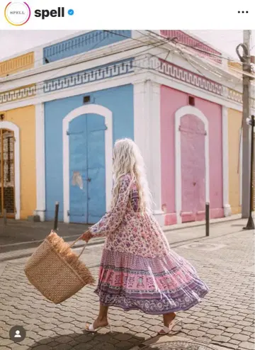 spell 꽃무늬 원피스