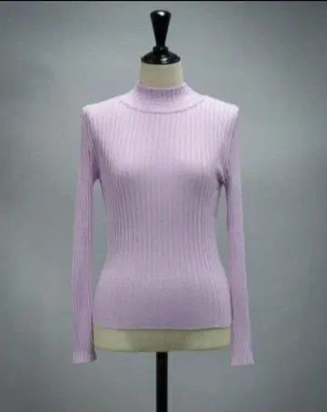 sheller 심플 리브 니트 상의 스웨터