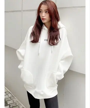 GYDA 제이다 로고 BIG 후드티