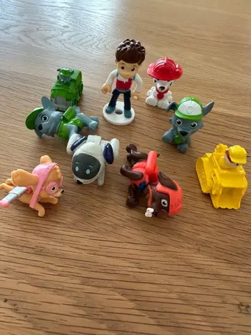 퍼피 구조대 피규어 묶음 판매