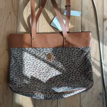 christian koban 레오파드 무늬 숄더백