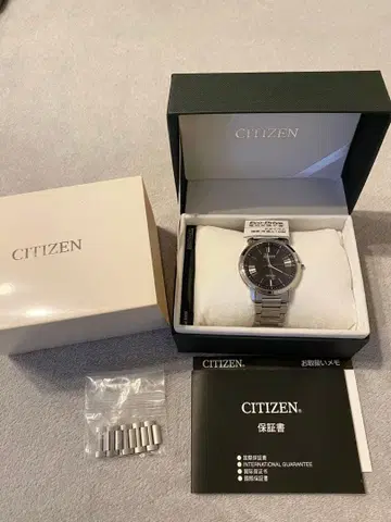 시티즌 엑시드 AR4000-55E 솔라 워치 손목시계