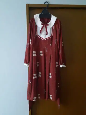 axes femme kawaii 선물 베어 원피스