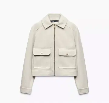 ZARA 소프트 집업 자켓 S 사이즈