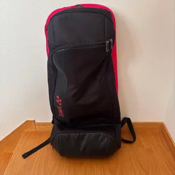 YONEX 테니스 배드민턴 라켓 백 블랙/레드
