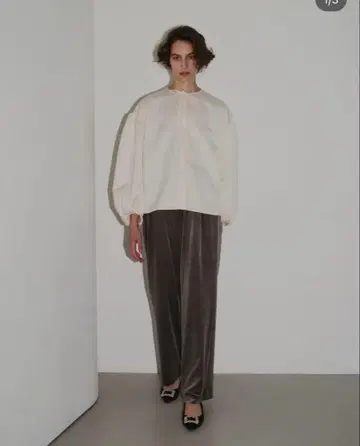 OHGA 벨로아 팬츠