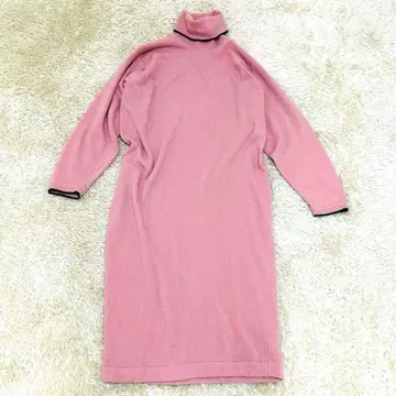 barrie 발리 고급 캐시미어 100 롱 원피스 스코틀랜드제