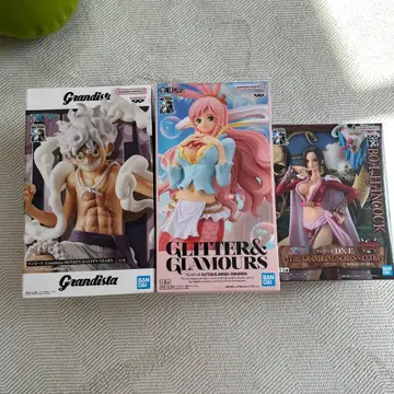 원피스 피규어 3종 세트 핸콕 시라호시 루피 묶음 판매