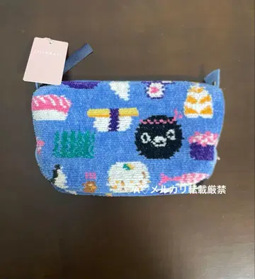 새상품 FEILER 페이러 라브라리 도쿄 스이카 스시 파우치 도쿄