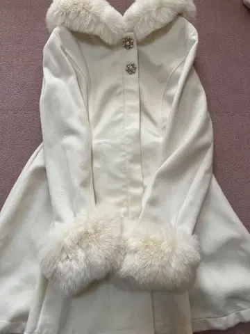 ROJITA 백리본 후디 코트