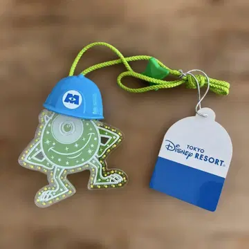 도쿄 디즈니 리조트 몬스터 주식회사 마이크 빛나는 펜던트