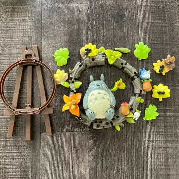 스튜디오 지브리 이웃집 토토로 쿠무쿠무 퍼즐 오브제 입상