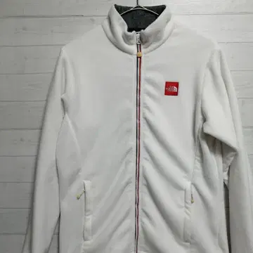 THE NORTH FACE 플리스 자켓 화이트 여성용 L