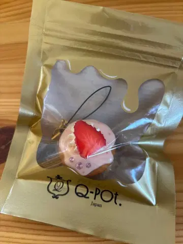 Q-POT 큐포트 스트랩 스트로베리