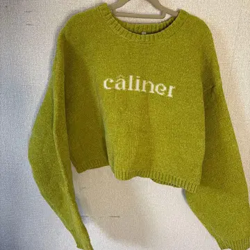 caliner 그린 로고 스웨터 M