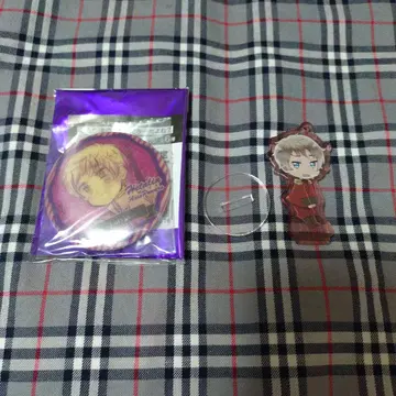 헤타리아 캔뱃지 아크릴 키링 라트비아