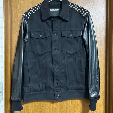 MACKDADDY 스터드 데님 자켓