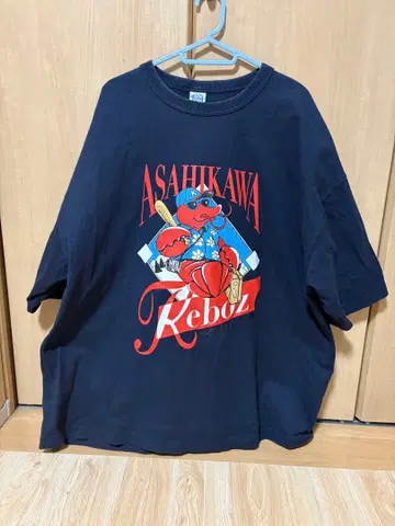 Keboz ASAHIKAWA 블랙 T셔츠 L