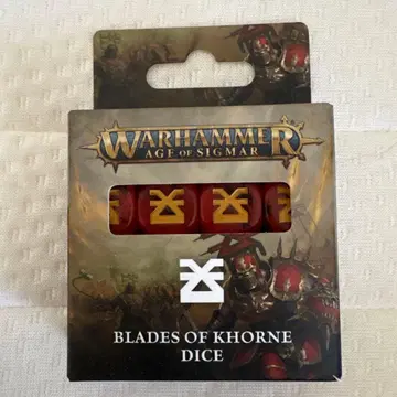 Warhammer Blades of Khorne Dice