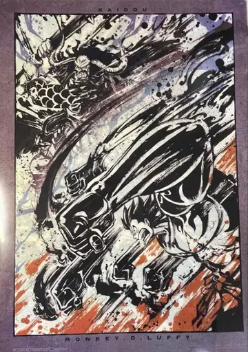 원피스 클리어 포스터 3장 세트