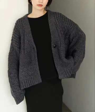 SELECT MOCA Et Cable wide cardigan