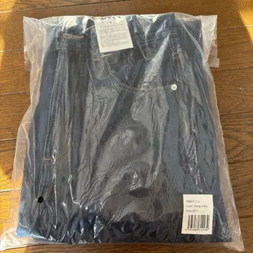 TWW 데님 deep-navy XS/S 골격 웨이브 네이비 청바지