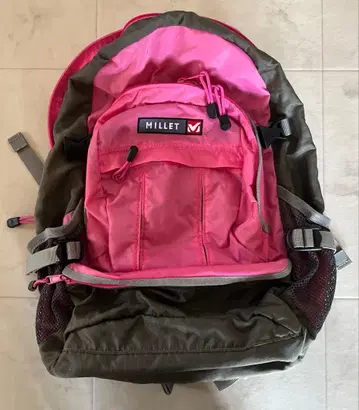 MULLET 핑크 백팩 중형