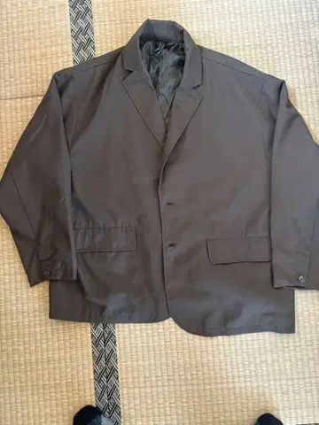 HAHAMA 브라운 테일러드 자켓 M 사이즈