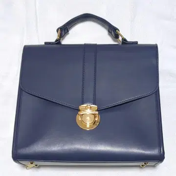 WEGO 레터 플랩 이타백 네이비