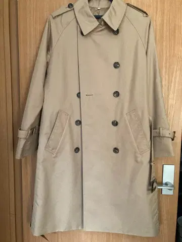 무인양품 트렌치코트