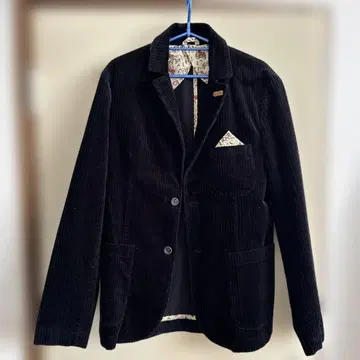 KOON 코듀로이 자켓 블랙 사이즈 48