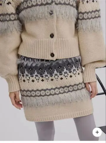 AMERI 신상 노르딕 스커트