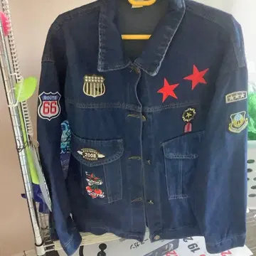 Rokishikaru 데님 자켓 L 사이즈