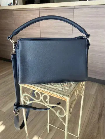 키타무라 네이비 숄더백