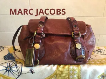 Y2K archive MARC JACOBS 가죽 백 다크 브라운