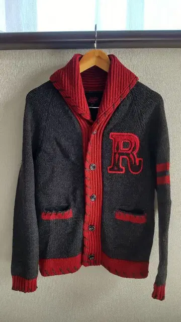 플랫 헤드 RJB 가디건 38