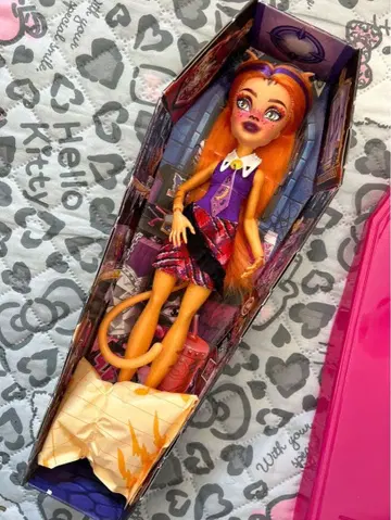 박스 없음 몬스터 하이 트라라이 고양이 인형 인형 바비 랏츠 아메토이