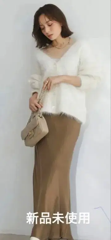 아뉴앙스 알파카 니트 가디건