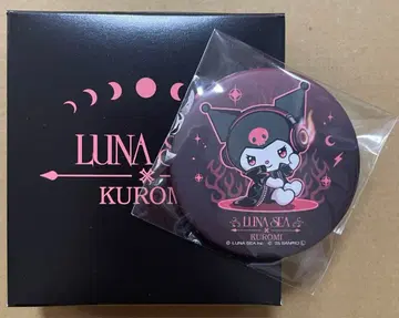 LUNA SEA 쿠로미 KUROMI 스탠드 부착 캔뱃지