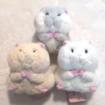 야와 못치 햄스터 봉제 인형 하무마루 오모치 3종 세트