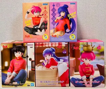 란마1/2 사오토메 란마 샴푸 란마 피규어 5종 세트