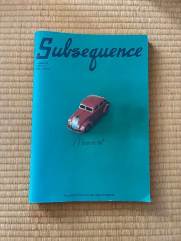 Subsequence Magazine volume03 2020 1st