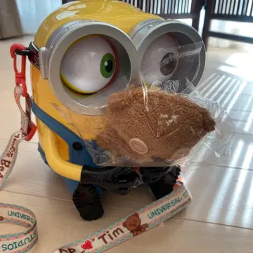 미니언 팝콘 용기