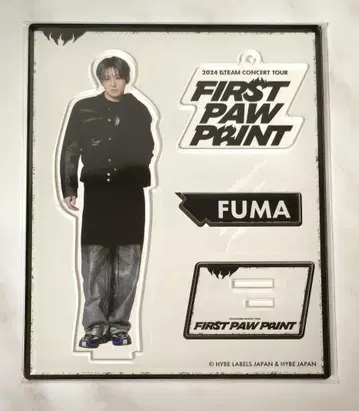 &TEAM FUMA 파우프리 아크릴 스탠드 완판템
