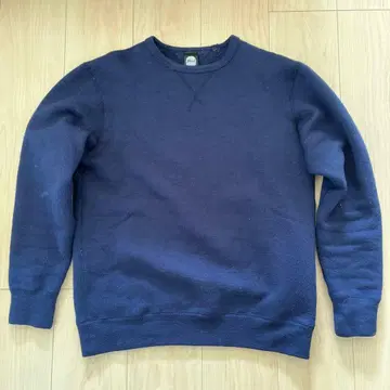 YETINA 야티나 네이비 크루넥 맨투맨