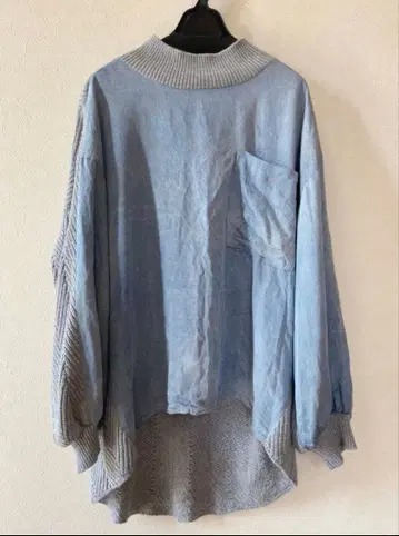 SCOTCLUB X ayane 귀여운 텐셀 데님 x 니트 인기 완판템