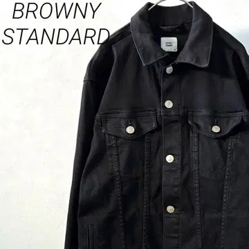 BROWNY STANDARD 데님 자켓 G 포켓 부착 겉옷