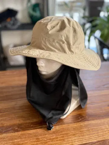 L.o.F design 아웃도어 햇 베이지 차양 포함